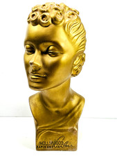 RARE 20's Hollywood Rapid Dry Curlers Gold Store Advertising Display Mannequin picture