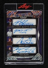 2025 Leaf Metal Sports cast 8 AUTOS encased cast of SANDLOT ON CARD  2/2 picture