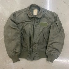 Vintage 1993 Isratex CWU-36/P Flight Jacket Mens L Sage Green Military Bomber picture