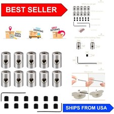 10 Pin Locking Backs with Allen Wrench for Secure Insignia and Badge Attachment picture