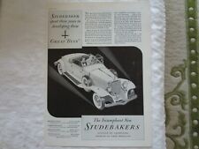 1932 Studebaker Print Ad Collection (4) picture
