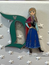 2025 Hidden Mickey Disney DLR Disneyland Princess Anna Frozen D Pin  picture