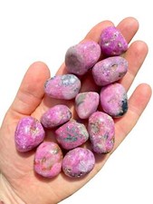 Cobalto Calcite Tumbled Stone (Grade A) Cobalto Calcite from Congo, Africa picture