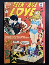 Teen-Age Love #63 1969 DOUBLE COVER Charlton Silver Age Romance VG picture