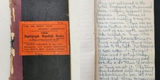 Antique Correspondence by Ellen Graves (1898-1899) - ANTIQUE NOTEBOOKS picture