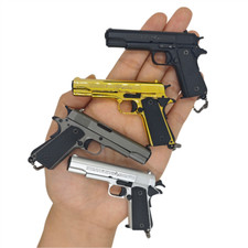 1911 Keychain,Metal Gun Keychain Mini Pistol Keychain for Man,Son,Collector picture