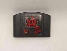 WWF WarZone - Badd Blood Game Card for N64 Video Game Cartridge Only Tested picture
