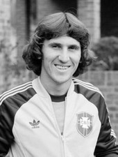 Football Zico Of Brazil In London 1978 Old Photo picture