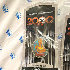 Disney Store Countdown to the Millennium 2000 Pin Set - Millennium Theme #21-29 picture