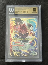 DBS BT31-041 (SLR) SS4 Gogeta, Vainglorious BGS 10 picture
