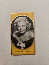Madeleine Carroll #195 1930s Movie Film Star Orienta Stern Cigarette Card German picture