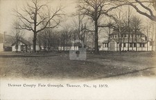 County fair grounds, Beaver, PA Pennsylvania 1899 RPPC Photo Postcard Copy picture
