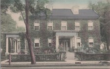 Postcard Residence of Dr G Wyckoff Cummins Belvidere New Jersey NJ  picture