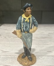 Vintage 1995 Vantage Point Buffalo Soldier Figurine 5.5