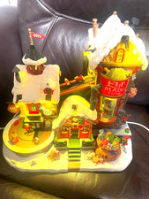 LEMAX ELF MADE TOY FACTORY 75190 WITH BOX IT WORKS picture