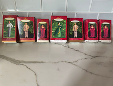 7 Hallmark Gone With The Wind Ornaments .New In Box.  1997, 1999 And 2000. picture