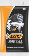 Metal Quality Disposable Men's Shaving Razors Best Single Blade 10-Count picture