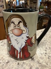 Disney  Grumpy I Hate Mornings Coffee Mug Snow White 7 Dwarfs Pre-owned picture
