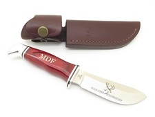 2010 Buck 103 Skinner MDF Mule Deer F. Cocobolo Wood Fixed Blade Hunting Knife picture