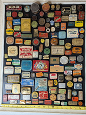 Huge 100+ Vintage Antique Advertising Tin Lot Medicine Tobacco Hardware Rare picture