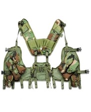 USGI Military Enhanced Tactical Load Bearing Vest Woodland 8415-01-296-8878 picture
