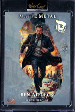 Ben AFFLECK 2026 Wild Card Matte Metal Brushed Oil TRUE #'d 1/1 Good Will ARGO picture