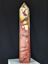 Purple Mookaite Tower Crystal Gemstone Large Big Tall Point Chakra Mineral picture
