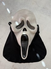 Vintage Scream Fun World DIV Gen 2 Ghost Face Mask with Bib picture