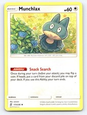 Munchlax 173/236 Uncommon Unified Minds Pokemon Lightly Played picture