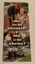 Who Are The Shriners & What Is The Shrine? Brochure Masons Fraternity  picture