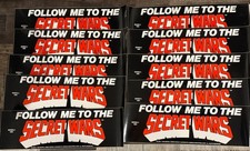 Vtg 80s 1984 Follow Me To the Secret Wars Bumper Sticker (10) MARVEL COMICS NEW picture