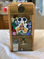 Old Grand Dad  Disney Charms Mickey Mouse Vending Machine Gumball Cracker Jack. picture