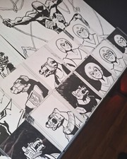 Voltron Sketch Trading Cards Original Art Signed by Artist Michael Fulcher picture