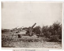 1915 French 270mm Artillery Battery Alsace Region 8x10 Original News Photo picture