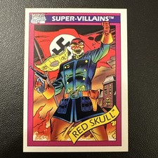 1990 Impel Marvel Super-Villains #81 Red Skull picture