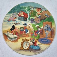 VINTAGE WALT DISNEY MICKEYS CHRISTMAS CAROL VINYL RECORD PICTURE DISC picture