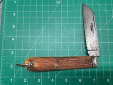 Antique John Copley & Sons  X X Large Single Blade Stag Knife picture