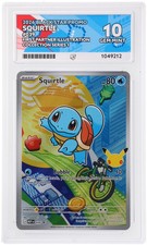 Ace Perfect 10 Squirtle 039 First Partner Illustration Promo Gem Mint Pokemon picture