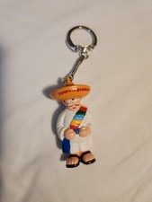 Vintage South Of The Border South Carolina Roadside Attraction Travel Keychain picture