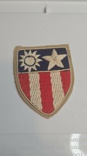 Original WW2 In-Theater made CBI Patches picture