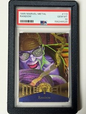 1995 Fleer Marvel Metal #113 Random PSA 10 GEM MT picture