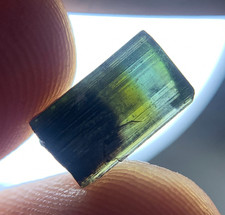 2.90 Carat Green Cap Tourmaline Crystal Specimen From Pakistan picture