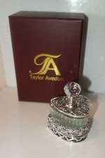 Taylor Avedon Collectible Decorative Perfume Bottle authentic new + box picture