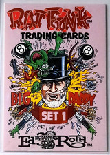1996 Rat Fink Set 1 Checklist Card by Ed 