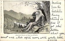 Rip Van Winkle Illustrated M. L. Samter & Co. c1900s-10s Vintage Postcard picture