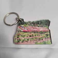 Portland Oregan State Shape Keyholder Keychain From Northwest Art Mall, Inc.  picture