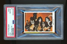 1975 Swedish Gum Popbilder KISS (PSA 8) (POP 3/None Higher) picture