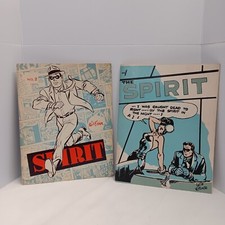 The Spirit # 1 + 2 (1966) Set Dailies Great Classics Newspaper Will Eisner Lot picture