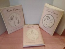 Vintage 3 Bridal Elegance Sewing Patterns 1980-82 Open Sizes from 4-22 picture