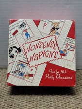 MCM 1960s (50) Vintage NONSENSE Paper Cocktail Beverage NAPKINS Decoupage PARTY picture